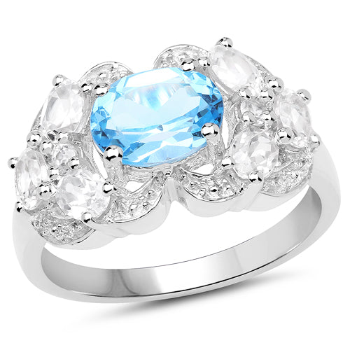 swiss blue topaz