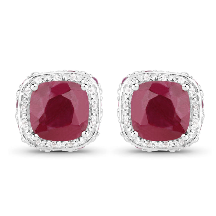 ruby earring